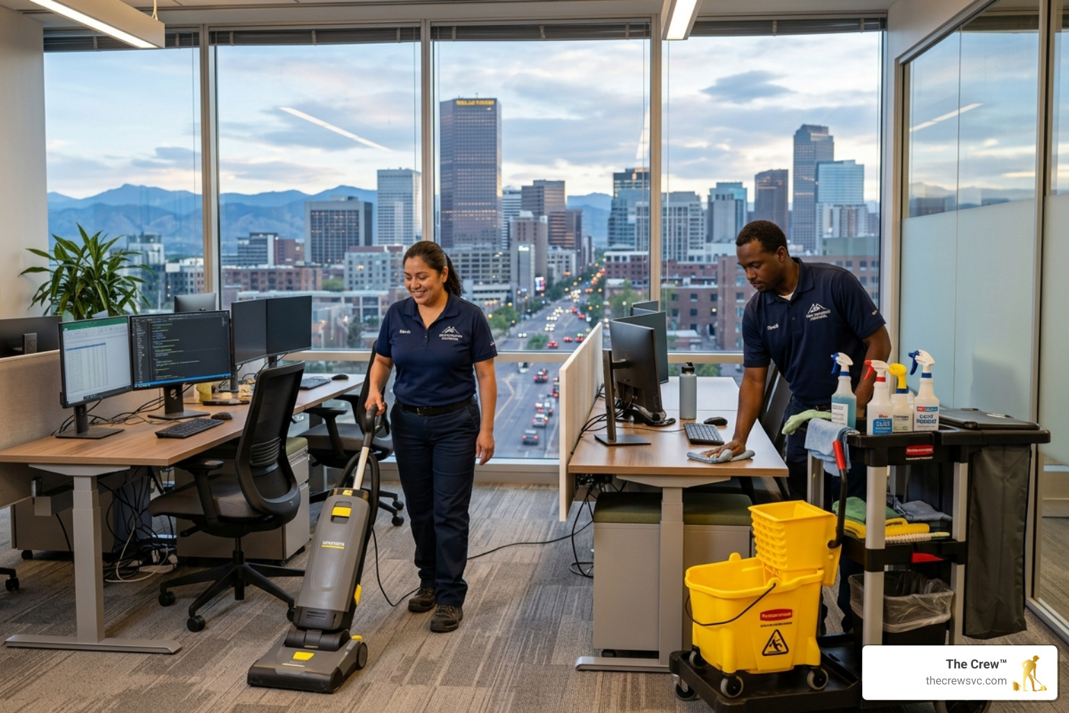 professional office janitors denver